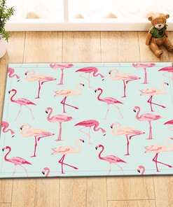 Cute Pink Flamingo Shower Curtain for Home Bathroom Decor, Housewarming Gift