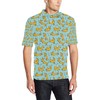 Dachshund Print Design Men's Polo Shirt - Perfect Gift for Dog Lovers