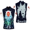 Deer God Princess Mononoke Polo Shirt with "The Soul in the Forest Shishigami" Print Design
