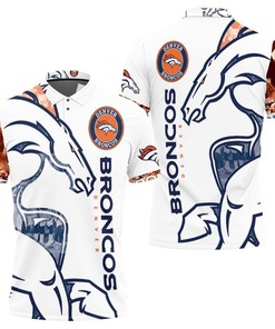 Denver Broncos 3D All Over Print Polo Shirt for Fans - Great Fan Gift