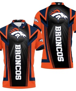 Denver Broncos For Fans 3D All Over Print Polo Shirt - Perfect Fan Gift