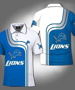 Detroit Lions Nfl Fan 3D Polo Shirt - Perfect Gift for Lions Fans