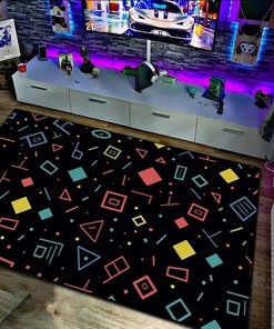 Eye-catching Arcade Pattern Personalized Rug
