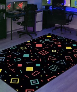 Eye-catching Arcade Pattern Personalized Rug
