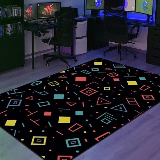 Eye-catching Arcade Pattern Personalized Rug