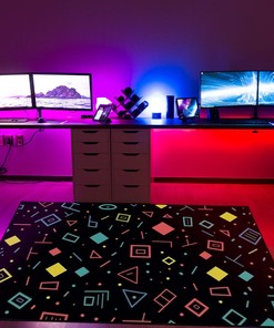 Eye-catching Arcade Pattern Personalized Rug