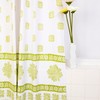 Geometric Gypsy Sage Shower Curtain - Bathroom Decor