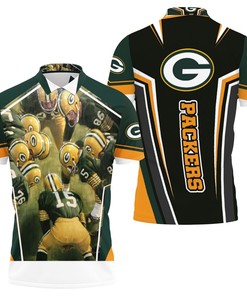 Green Bay Packers Super Bowl 2021 Polo Shirt - Teams Discussing Nfc North Division Perfect Gift for Fans 1