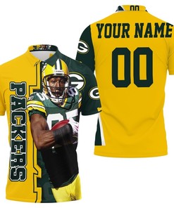 Greg Jennings Green Bay Packers 3D All Over Print Polo Shirt - NFL Champion Nfc North Winner Perfect Gift for Fans 1