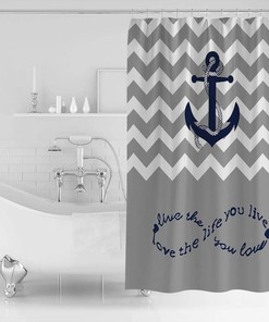 Infinity Life You Love Shower Curtain for Bathroom Home Decor