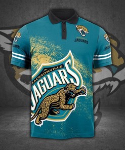 Jacksonville Jaguars 3D Polo Shirt for Fans - Perfect Gift for Fans of Jaguars