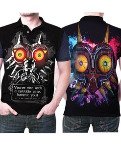 Legend of Zelda Majora's Polo Shirt for Fans