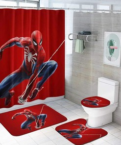 Marvel Spider-Man Shower Curtain for Bathroom Decor