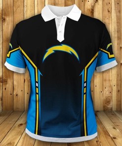 Men's Los Angeles Chargers Casual Polo Shirt - Easy to Wear and Versatile