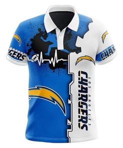 Men's Los Angeles Chargers Polo Shirt - Beating Curve Style