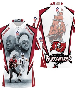 Michael Pittman Jr 11 Tampa Bay Buccaneers Michael Pittman Sr 32 3D Polo Shirt: Perfect Gift for Fans