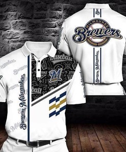 Milwaukee Brewers Mlb Fans Skull Polo Shirt - Gift for Fans