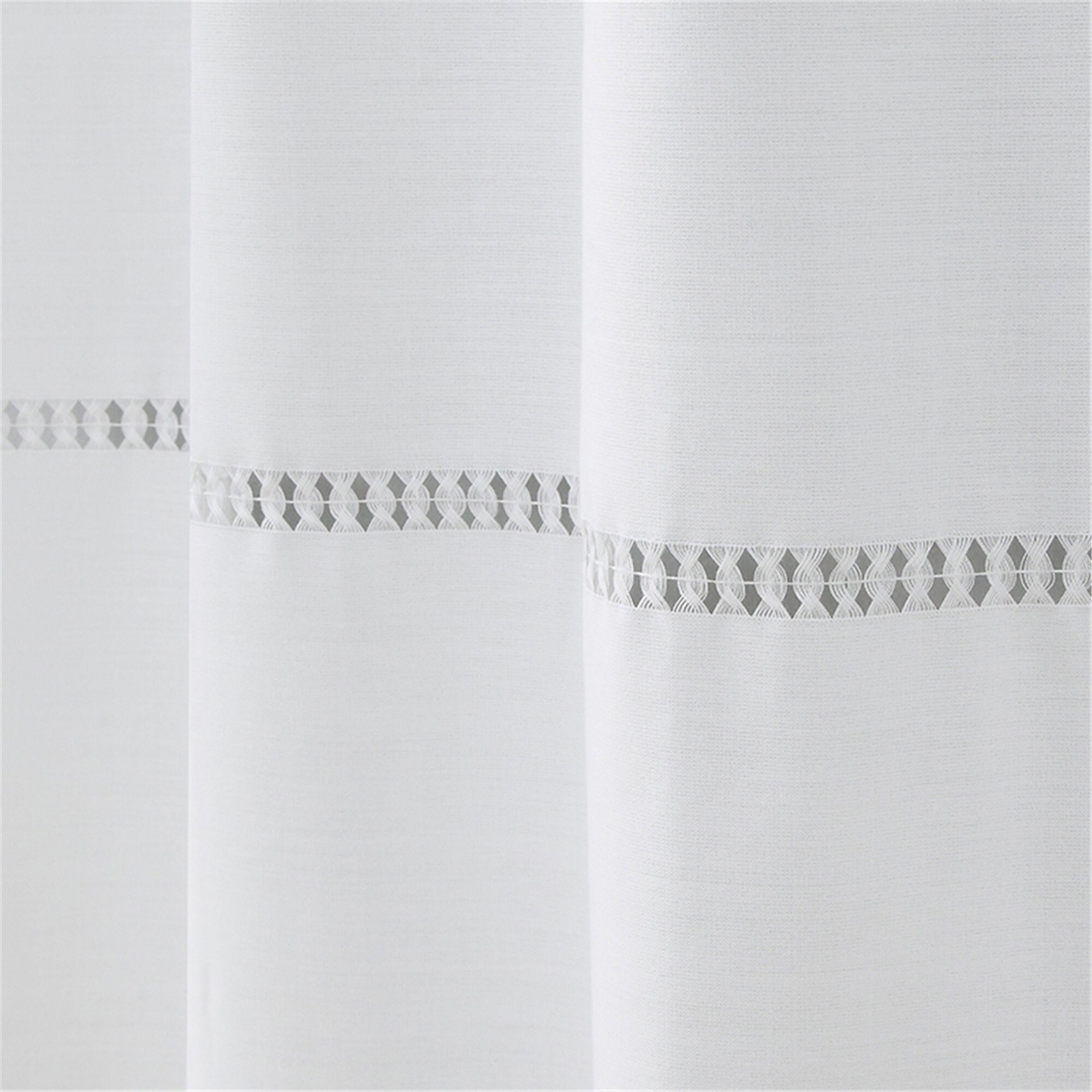 Minimalist Art Bohemian Tassel Shower Curtain for Chic Bathroom Decor