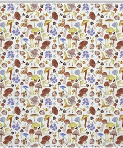 Mushroom Shower Curtain for Bathroom, Bathroom Decor