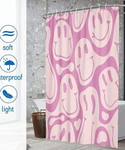 Mysterious Water Dragon Fire Dragon Shower Curtain - Durable and Waterproof Material for Bathroom Decor