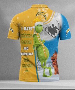 NFL Los Angeles Chargers 3D All Over Print Polo Shirt - Gift for Fans 2021