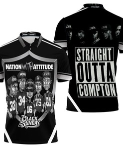 N.W.A. Oakland Raiders Collapse Polo Shirt for Rap Fans