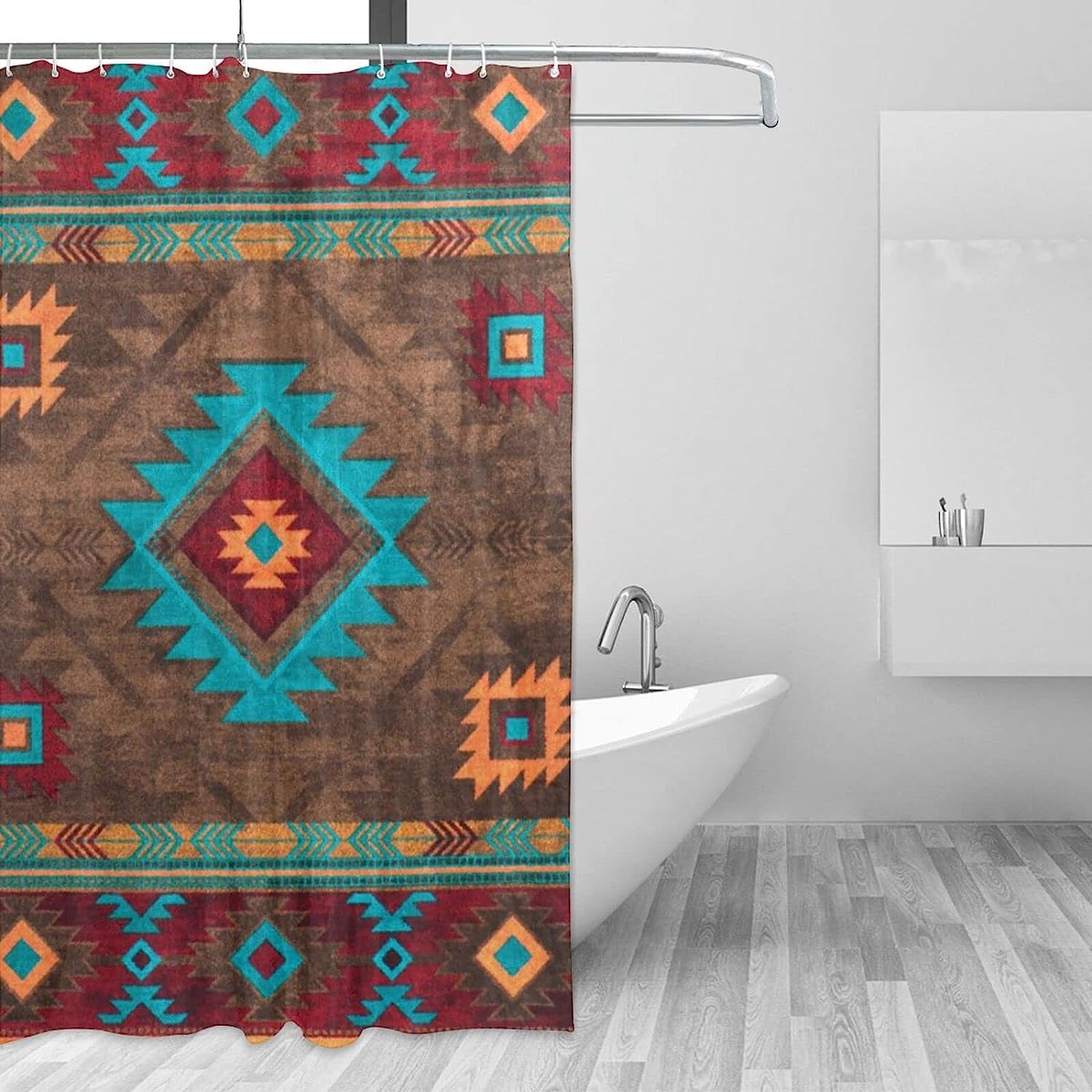 Native American Navajo Nation Shower Curtain Stylish Bathroom Accessory for Your Home Craigshirt