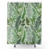 Nature-inspired Vintage Leaves Shower Curtain for Plant Lover Gift