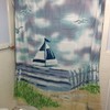 Nautical and Beachy Seashells Shower Curtain for a Refreshing Bathroom Decor