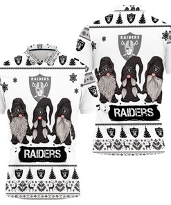 Oakland Raiders Christmas Gnomes Ugly Sweatshirt - Gift for Fans