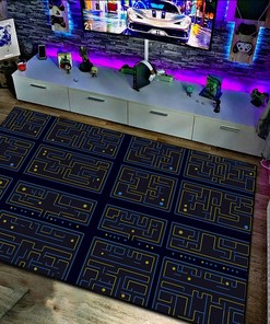 Personalized Arcade Pattern Carpet - Customizable Rugs for Your Home