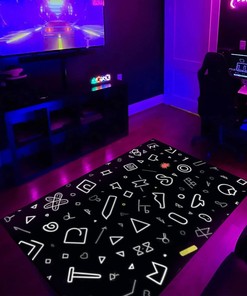 Personalized Arcade Pattern - Customizable Rugs for Your Home