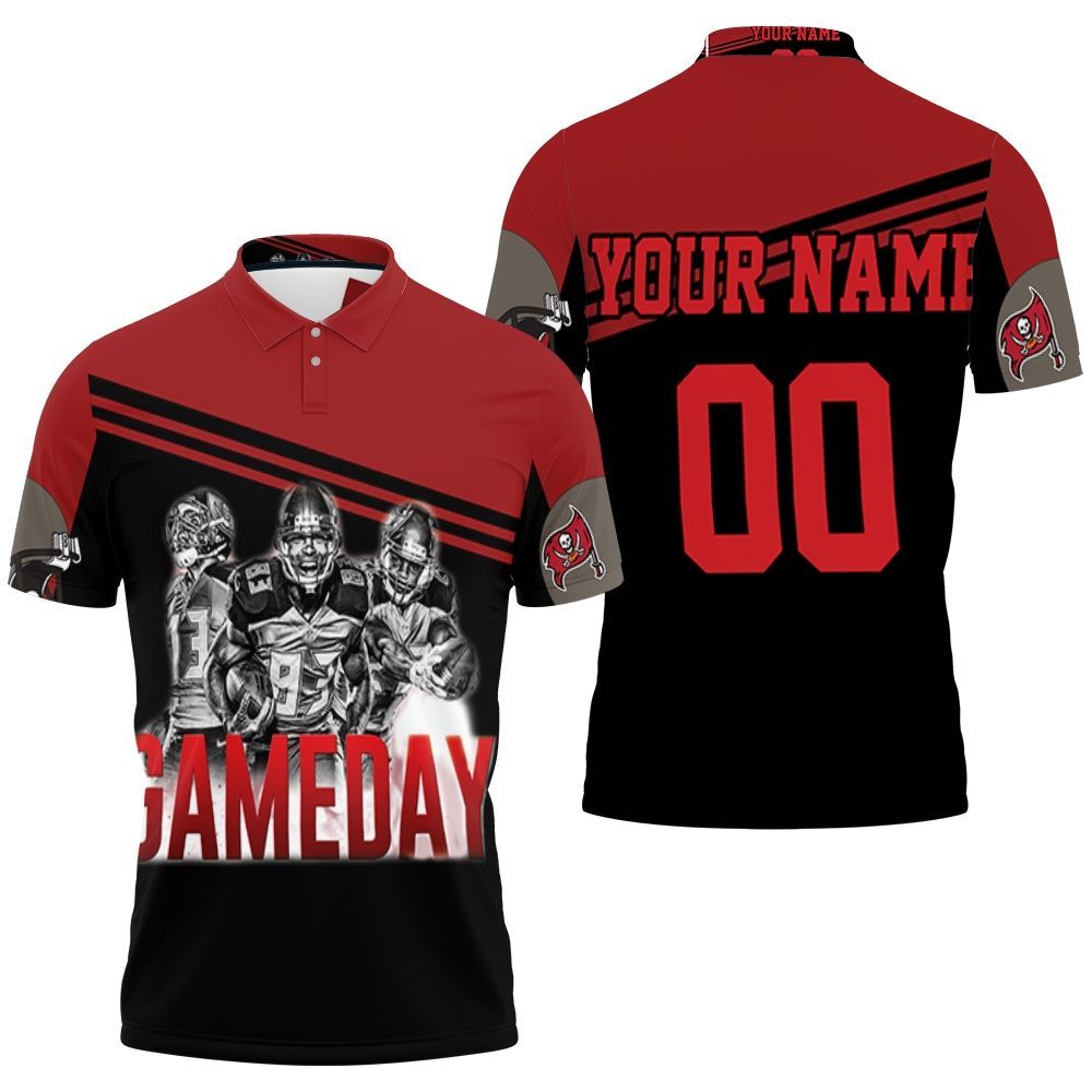 Personalized Tampa Bay Buccaneers 2021 Super Bowl Champions 3D All Over Print Polo Shirt for Fans
