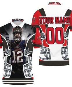 Personalized Tom Brady 12 Nfc South Division Tampa Bay Buccaneers Super Bowl 2021 Champions Polo Shirt: Gift for Fans