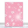 Pink Heart Photography Backdrops Waterproof Shower Curtain - Wedding Baby Shower Birthday Photo Booth Props