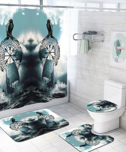 Pirate Voyage Shower Curtain for a Pirate-Themed Bathroom Decor 