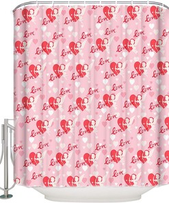 Save The Bees Modern Shower Curtain with Durable Washables for Bathroom - Save The Bees Collection