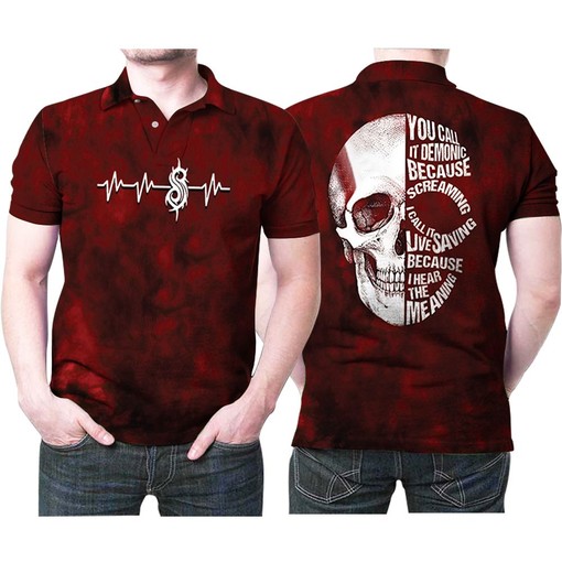 Skull Horror Polo Shirt for Fans
