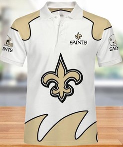 Snoopy Lover 3D Printed Polo Shirt - New Orleans Saints Perfect Gift for Fans