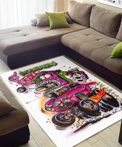 Studebakers Rule in Style - Rat Fink Rug for Garage Decor