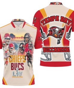 Tampa Bay Buccaneers 2021 Super Bowl Champs 3D All Over Print Polo Shirt - Gift for Fans