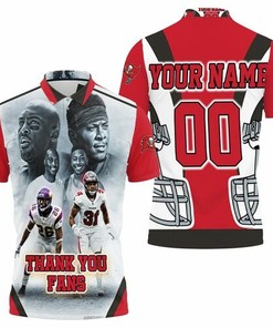Tampa Bay Buccaneers Antoine Winfield Jr 31 and Minnesota Vikings Antoine Winfield Sr 26 Polo Shirt Perfect Gift for Fans