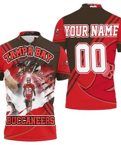 Tampa Bay Buccaneers Superbowl Champions Personalized 3D All Over Print Polo Shirt Perfect Gift for Fans