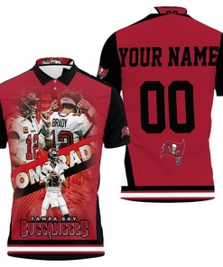 Tom Brady #12 Legend Tampa Bay Buccanners for Fans 3D Printed Personalized 3D All Over Print Polo Shirt