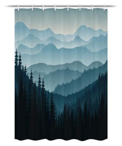 Tree Forests Small Shower Curtain - Home Decor Bathroom Curtain