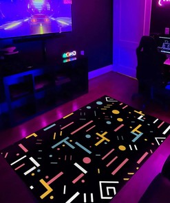 Trendy Arcade Pattern Personalized Rug for Home Decor