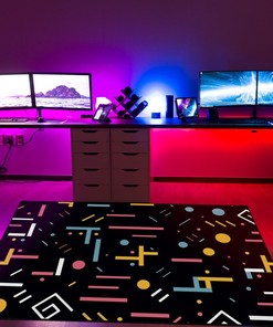 Trendy Arcade Pattern Personalized Rug for Home Decor