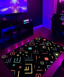 Trendy Arcade Pattern Personalized Rug for Home Decoration