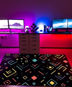Trendy Arcade Pattern Personalized Rug for Home Decoration