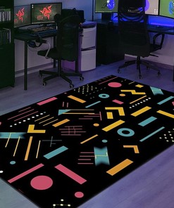 Unique Arcade Pattern Customizable Area Rug